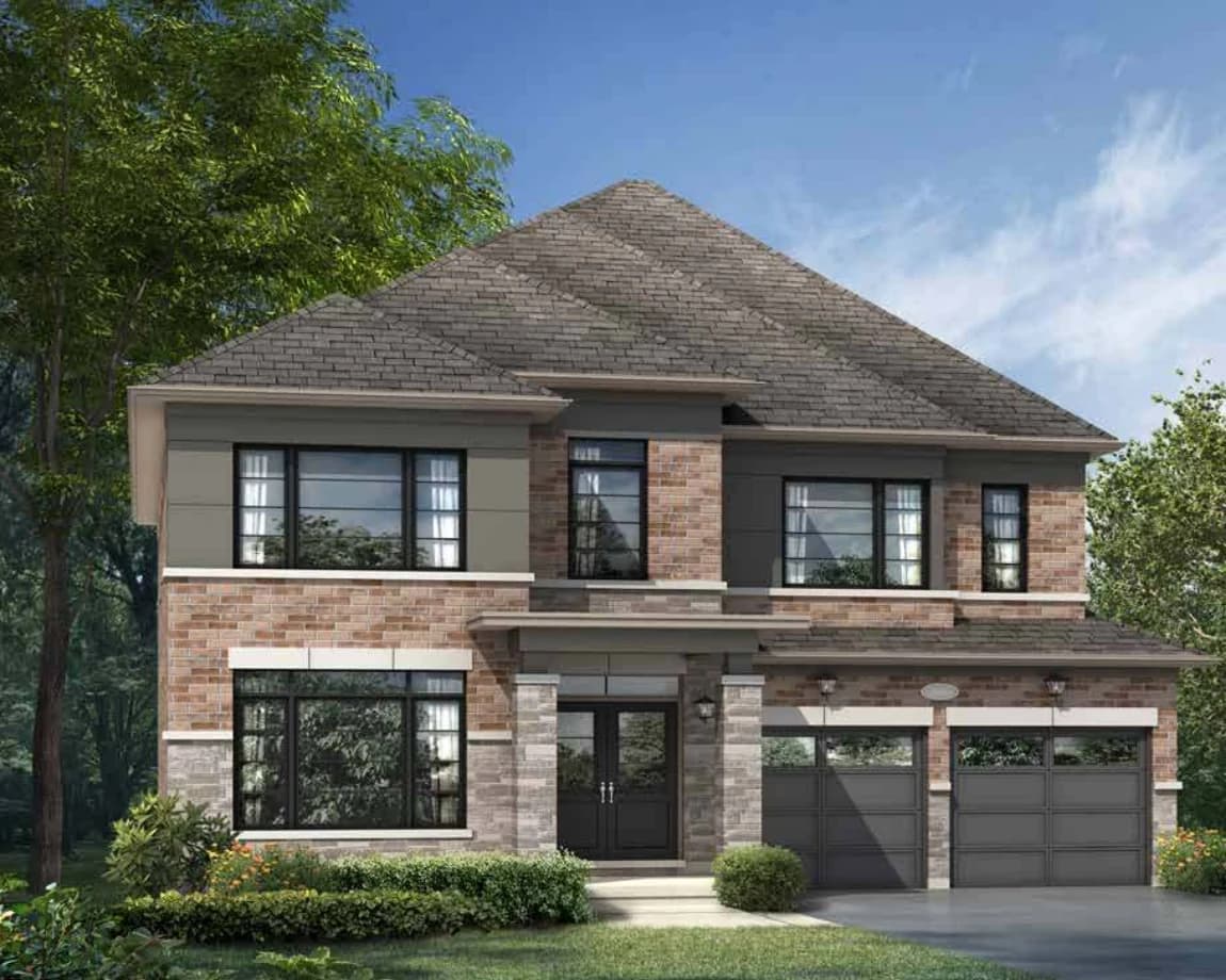 Architectural rendering of a Glenway detached home
